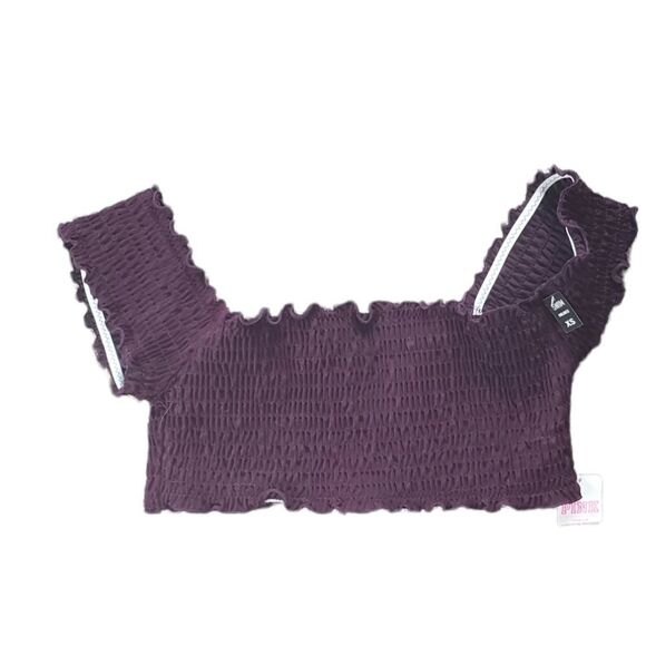 NWT Pink Victoria's Secret Egg Plant Purple Bikini With Rouging - Picture 2 of 10